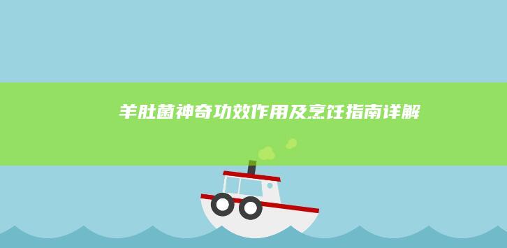 羊肚菌：神奇功效、作用及烹饪指南详解